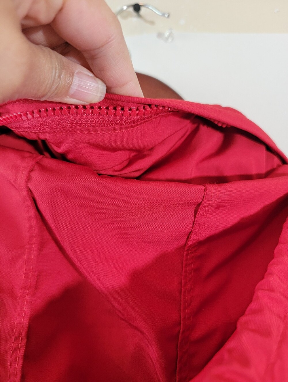 POLO Ralph Lauren Red Full-Zip Windbreaker Jacket Sz 4XLT Inner Pocket Outdoor - Picture 10 of 13